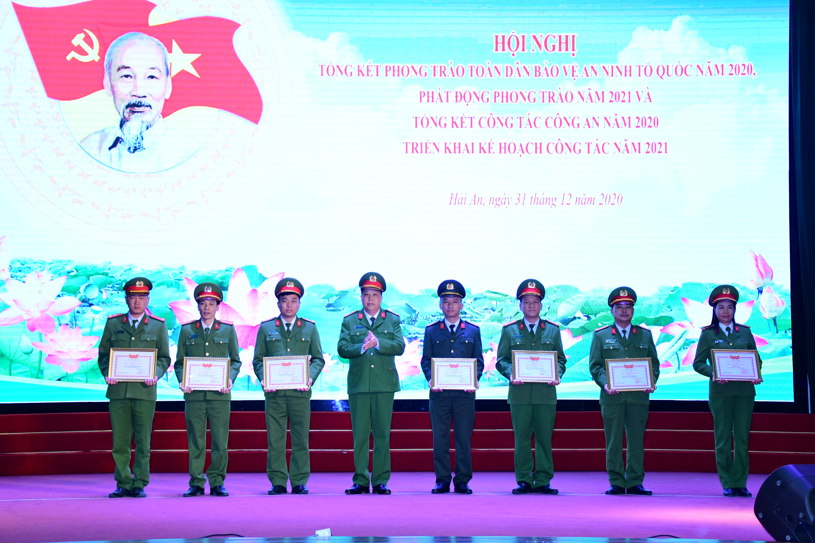 Công an quận Hải An: Triển khai công tác công an năm 2021